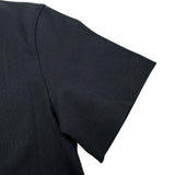 PATOU ロゴ刺繍半袖Tシャツ JE125 ブラック コットン レディース 半袖Ｔシャツ