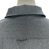クリスチャン・ディオール Christian Dior ロゴ刺繍ジップアップブルゾン 583C552A1000 グレー ウール メンズ ブルゾン