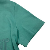 マックスマーラ Max Mara 刺繍ポケット半袖Tシャツ 19410112 ブルー コットン レディース 半袖Ｔシャツ