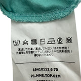 マックスマーラ Max Mara 刺繍ポケット半袖Tシャツ 19410112 ブルー コットン レディース 半袖Ｔシャツ