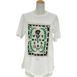 マックスマーラウィークエンド MAX MARA WEEKEND ロゴ刺繍半袖Tシャツ 2359760539 ホワイト コットン レディース 半袖Ｔシャツ