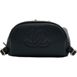 シャネル CHANEL CCフィリグリーバックパック A57090 28番台 ブラック ゴールド金具 キャビアスキン レディース リュック・デイパック