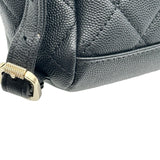 シャネル CHANEL CCフィリグリーバックパック A57090 28番台 ブラック ゴールド金具 キャビアスキン レディース リュック・デイパック