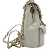 シャネル CHANEL ココマークバックパック AS3290 ホワイト ゴール金具 キャビアスキン レディース リュック・デイパック