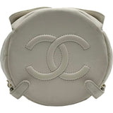 シャネル CHANEL ココマークバックパック AS3290 ホワイト ゴール金具 キャビアスキン レディース リュック・デイパック