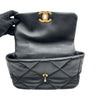 シャネル CHANEL CHANEL 19 バッグ AS1160 ブラック ゴールド/シルバー金具 ラムスキン レディース ショルダーバッグ