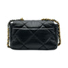 シャネル CHANEL CHANEL 19 バッグ AS1160 ブラック ゴールド/シルバー金具 ラムスキン レディース ショルダーバッグ