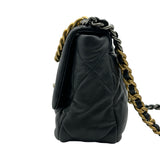 シャネル CHANEL CHANEL 19 バッグ AS1160 ブラック ゴールド/シルバー金具 ラムスキン レディース ショルダーバッグ