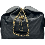 シャネル CHANEL CHANEL25 ミディアム AS5311 ブラック ゴールド金具 キャビアスキン レディース トートバッグ