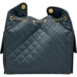 シャネル CHANEL CHANEL25 ミディアム AS5311 グレー/ゴールド金具 キャンバス レディース ショルダーバッグ