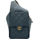 シャネル CHANEL CHANEL25 ミディアム AS5311 グレー/ゴールド金具 キャンバス レディース ショルダーバッグ