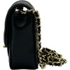 シャネル CHANEL チェーンポシェット ブラック ゴールド金具 ラムスキン レディース ショルダーバッグ