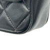 シャネル CHANEL チェーンポシェット ブラック ゴールド金具 ラムスキン レディース ショルダーバッグ
