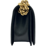 シャネル CHANEL ボーイシャネル25 A67086 ブラック ゴールド金具 キャビアスキン レディース ショルダーバッグ
