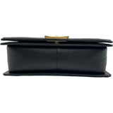 シャネル CHANEL ボーイシャネル25 A67086 ブラック ゴールド金具 キャビアスキン レディース ショルダーバッグ