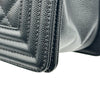 シャネル CHANEL ボーイシャネル25 A67086 ブラック シルバー金具 キャビアスキン レディース ショルダーバッグ