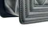 シャネル CHANEL ボーイシャネル25 A67086 ブラック シルバー金具 キャビアスキン レディース ショルダーバッグ