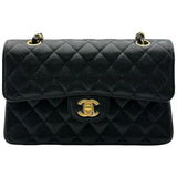 シャネル CHANEL マトラッセ23 A01113 ブラック/ゴールド金具 キャビアスキン レディース ショルダーバッグ
