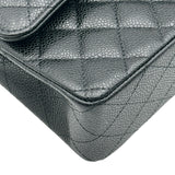 シャネル CHANEL マトラッセ23 A01113 ブラック/ゴールド金具 キャビアスキン レディース ショルダーバッグ