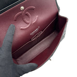 シャネル CHANEL マトラッセ25 A01112 24番台 ブラック/シルバー金具 キャビアスキン レディース ショルダーバッグ