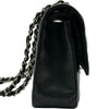 シャネル CHANEL マトラッセ25 A01112 24番台 ブラック/シルバー金具 キャビアスキン レディース ショルダーバッグ