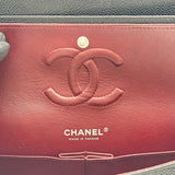 シャネル CHANEL マトラッセ25 A01112 28番台 ブラック シルバー金具 キャビアスキン レディース ショルダーバッグ