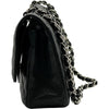 シャネル CHANEL マトラッセ25 A01112 28番台 ブラック シルバー金具 キャビアスキン レディース ショルダーバッグ