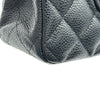 シャネル CHANEL マトラッセ25 A01112 28番台 ブラック シルバー金具 キャビアスキン レディース ショルダーバッグ