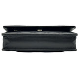 シャネル CHANEL マトラッセ チェーンウォレット A33814 31番台 ブラック シルバー金具 キャビアスキン レディース ショルダーバッグ