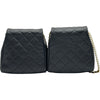 シャネル CHANEL マトラッセツインパック AS0614 27番台 ブラック ゴールド金具 ラムスキン レディース ショルダーバッグ