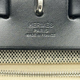 エルメス HERMES エールバッグジップPM W刻印 ブラック シルバー金具 トワル レディース ショルダーバッグ
