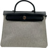 エルメス HERMES エールバッグジップPM W刻印 ブラック シルバー金具 トワル レディース ショルダーバッグ
