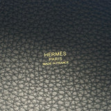 エルメス HERMES ピコタンロックPM K刻印 ブラック ゴールド金具 トリヨン レディース ハンドバッグ