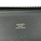 エルメス HERMES ボリードメッセンジャーバッグ K刻印 ブラック/シルバー金具 トリヨン メンズ メッセンジャーバッグ