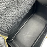 エルメス HERMES リンディ ミニ Z刻印 ブラック ゴールド金具 トリヨン レディース ショルダーバッグ