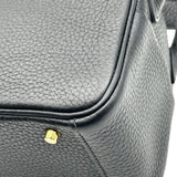エルメス HERMES リンディ ミニ Z刻印 ブラック ゴールド金具 トリヨン レディース ショルダーバッグ