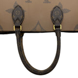 ルイ・ヴィトン LOUIS VUITTON オンザゴーMM M45321 ブラウン ジャイアント・モノグラム・リバース レディース ハンドバッグ