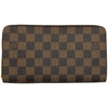 ルイ・ヴィトン LOUIS VUITTON ジッピー・オーガナイザー N60003 ブラウン ダミエ・キャンバス レディース 長財布