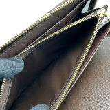 ルイ・ヴィトン LOUIS VUITTON ジッピー・オーガナイザー N60003 ブラウン ダミエ・キャンバス レディース 長財布