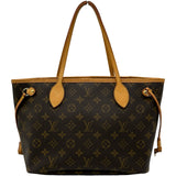 ルイ・ヴィトン LOUIS VUITTON ネヴァーフルPM M40155 ブラウン モノグラムキャンバス レディース トートバッグ