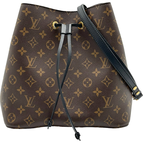 つ*さ様 ルイヴィトン　ネオノエ　モノグラムM44020 ノワール　icチップ ルイ・ヴィトン LOUIS VUITTON ネオノエ M44020 ブラウン モノグラム