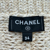 シャネル CHANEL ココマークベルトニットショートパンツ P78728 ベージュ コットン レディース ショートパンツ