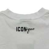 ディースクエアード DSQUARED Skate Moss Loose半袖Tシャツ S73GC0302 ホワイト コットン レディース 半袖Ｔシャツ