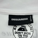 ディースクエアード DSQUARED Skate Moss Loose半袖Tシャツ S73GC0302 ホワイト コットン レディース 半袖Ｔシャツ