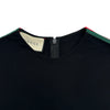 グッチ GUCCI シェリーライン半袖ワンピース 528977 ブラック レーヨン レディース ワンピース