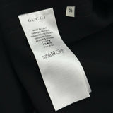 グッチ GUCCI シェリーライン半袖ワンピース 528977 ブラック レーヨン レディース ワンピース