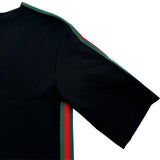 グッチ GUCCI シェリーライン半袖ワンピース 528977 ブラック レーヨン レディース ワンピース
