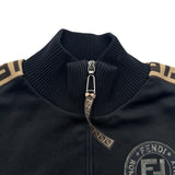 フェンディ FENDI FFロゴジャージセットアップ FAF069/FAB156 ブラック ポリエステル レディース セットアップ