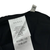 グッチ GUCCI パールボダン半袖ワンピース 448781 ブラック ウール レディース ワンピース