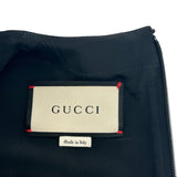 グッチ GUCCI パールボダン半袖ワンピース 448781 ブラック ウール レディース ワンピース